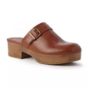 Comfortable brown clogs Kim Rogers Saddle Skye 8.5
